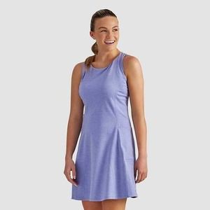 Freely Dress Women's Small Marilyn Activewear Tank Dress Lavender With Pockets